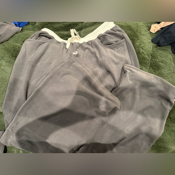 NWT Gold Hinge Charcoal Wide Leg Pants - Picture 9 of 9